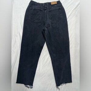COPY - Black Vintage 90s Raw Hemmed Denim Riders / Size 31